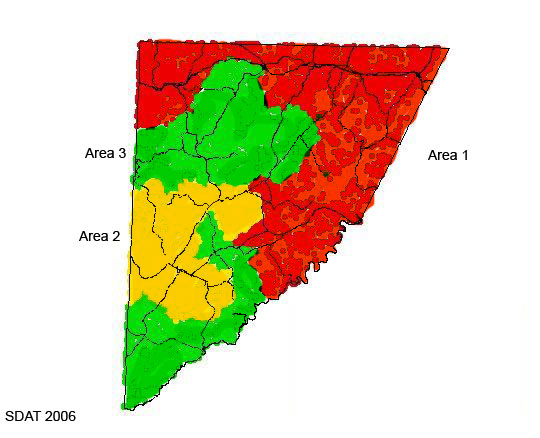 garrett county area map